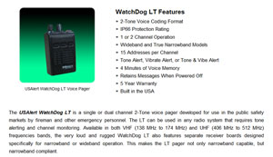 USAlert WatchDog LT More Information Product Page