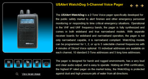 USAlert WatchDog Product Page