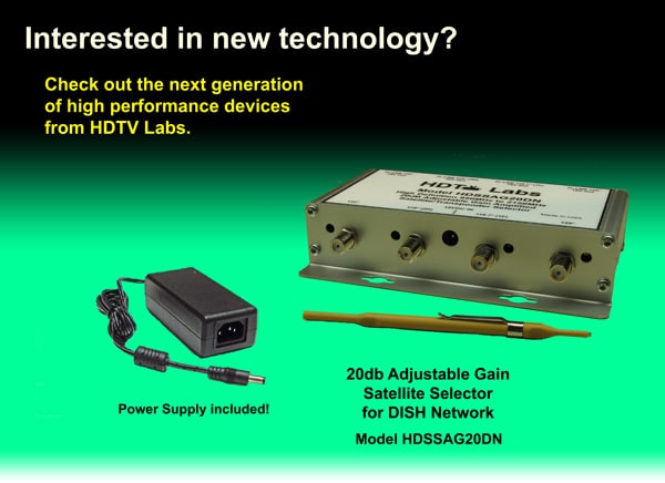 Interested in new technology?  Check out the next generation of high performance devices from HDTV Labs.