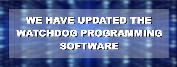 WatchDog Programming Software Update